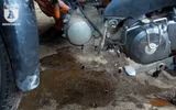 Cửa hàng sửa xe miễn phí cho người dân vùng lũ tại Chương Mỹ